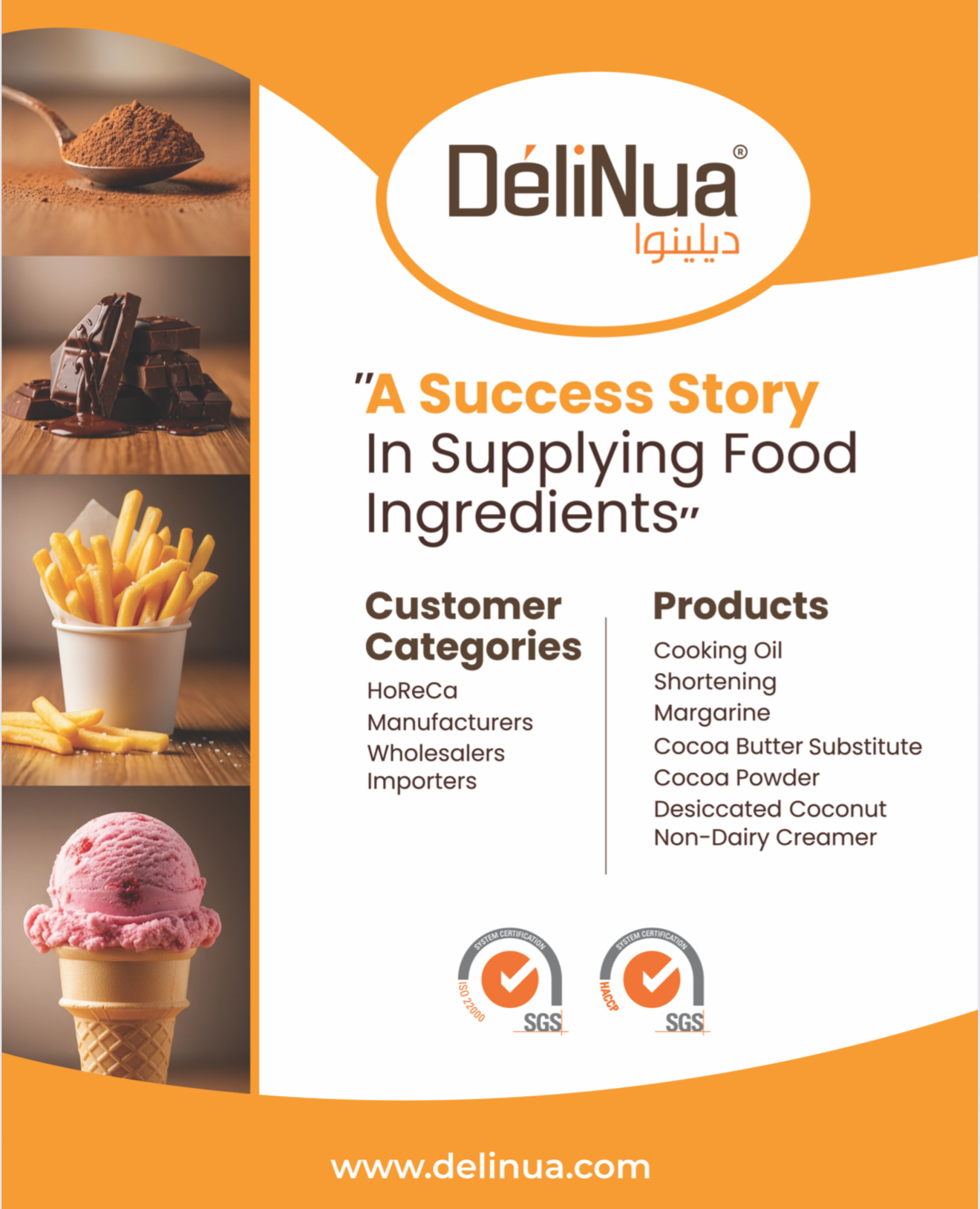 “A Success Story in Supplying Food Ingredients”
